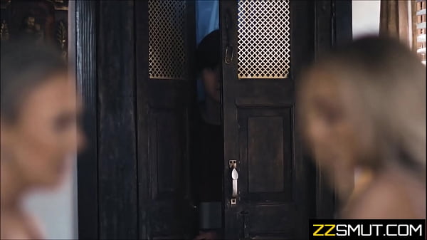 step Brother watches step sister getting frisky with step Mom