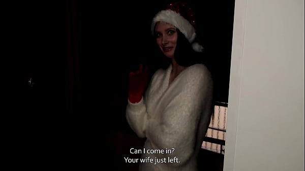 My neighbor decided to give me a Christmas present and gave herself