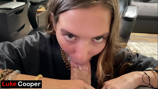 POV While Playing Video Games Hot Teen Girlfriend Bailey Base Rides My Joystick