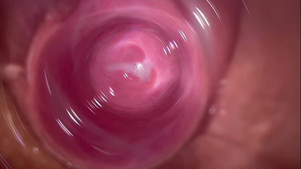 Camera deep inside my creamy pussy