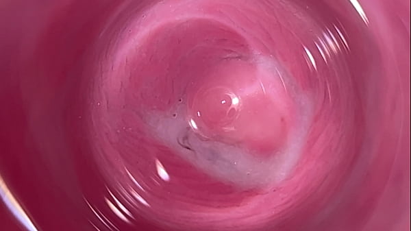 Camera deep inside my creamy pussy