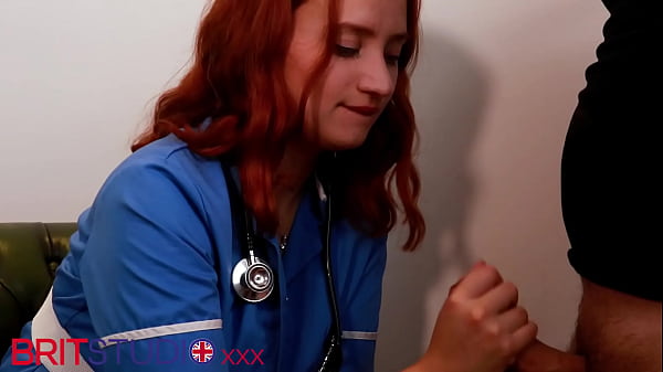 Sexy Nurse Greene Wanks Off A Patient And Plays With Cum Thumbnail