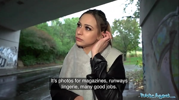 Public Agent Cutie with an outrageously sexy body fucks a stranger