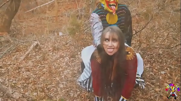 Fucking my step sister in the woods