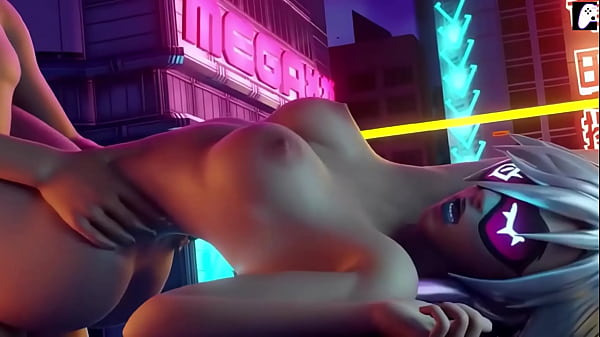 (4K) Fortnite girls suck dick and fuck hard with their firm ass to get filled with cum | Hentai 3D