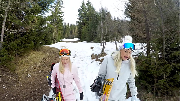 Snowboarding Sluts Brittany Bardot And Candee Licious Enjoy BBC Strap On And Fisting Fun – Chapter 1 – GP3021