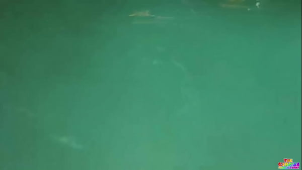 The pool had to be cleaned