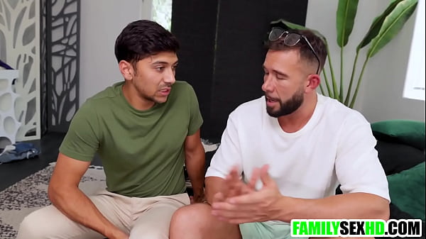 Stepdad & stepson fuck stepdaughter to repopulate earth