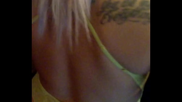 pawg blonde milf in sexy lingerie shaking her big ass Thumbnail