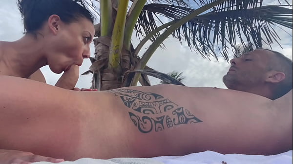 I suck Dorian Del Isla on the beach in Tulum