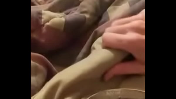 Chris Bristol stroking through his pants