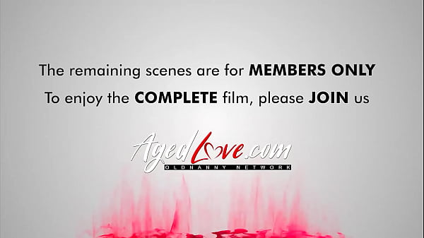 AGEDLOVE Sam Bourne cleans up but Megan Milly sucks his dick