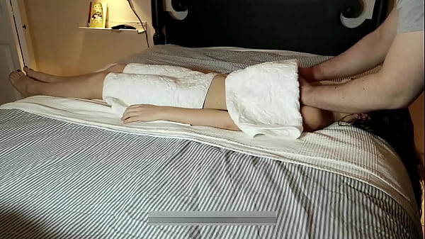 Model Convinced To Let Me Touch Her Naked Body - Massage Part 2