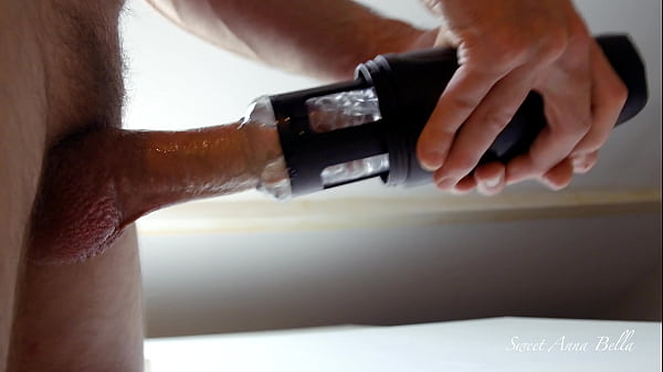 My husband and his big dick are trying Sohimi automatic male masturbator ! Nice cumshot :) SOHIMI !!