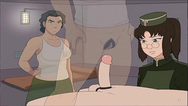 Four Elements Trainer Book 4 Love Part 37 - Dick Punishment and a Hairy pussy i cant cum the butt is big and my dick is hard