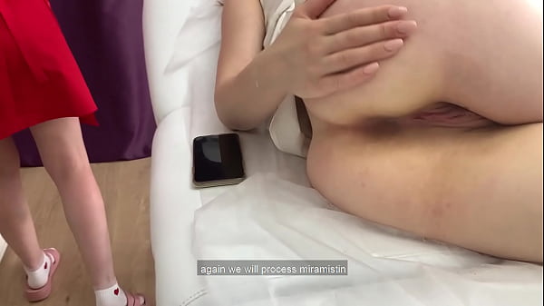 Shaving the beautiful pussy of famous porn actress Rita Fox, will it only end in a procedure?