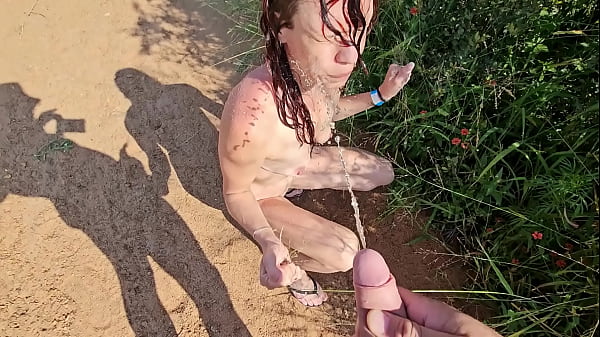 PISS WHORE human toilet compilation