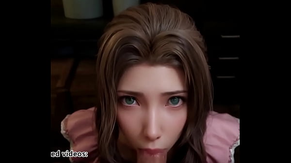 Final Fantasy 7 Aerith Deepthoreat Blowjob Uncensored Hentai AI Generated