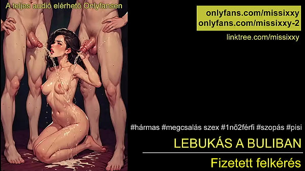 Hármas kúrás a buliban, magyar beszéddel
