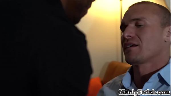 IR stud enjoys rimjob and anal action with his Black BF