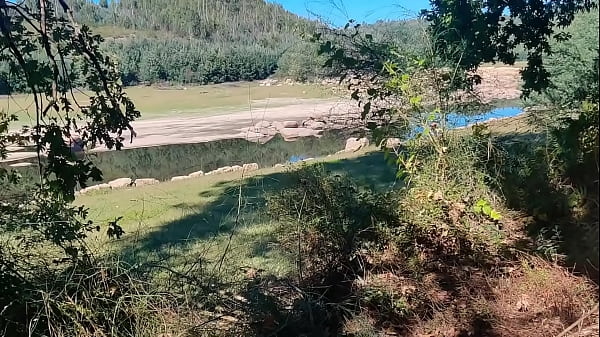 Fucking my friend's in the woods, outdoor public