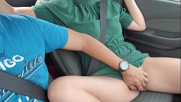 Lol some random Thing blew into the car while i was fingering her pussy while driving