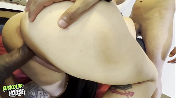 Married woman with fire in her pussy has sex with other men accompanied by her husband Thumbnail