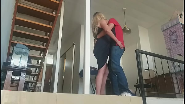 Stepmom s  pussy was so wet and warm ,my dick went in way to easy and creampied her