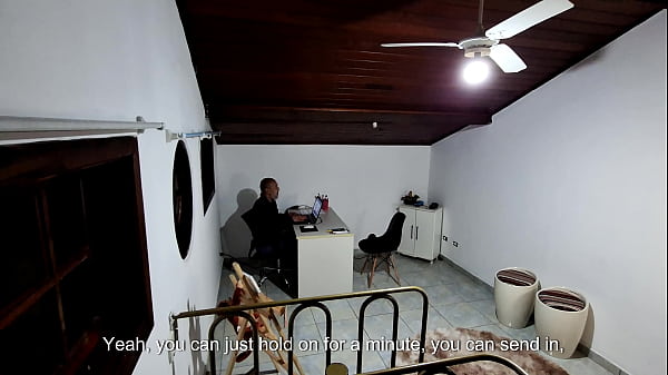 Student is going to take a test in the teacher’s office and is seduced by him until she gives in and has sex