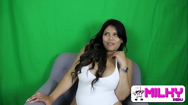 ¿The condom didn't break, right? Beautiful super busty captured on the streets of Peru.