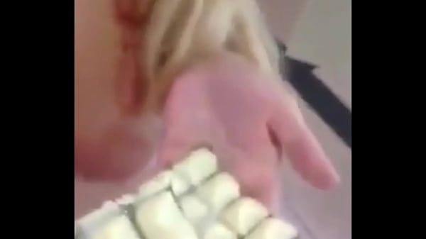 Suzie Slut eating chocolate with cum Thumbnail