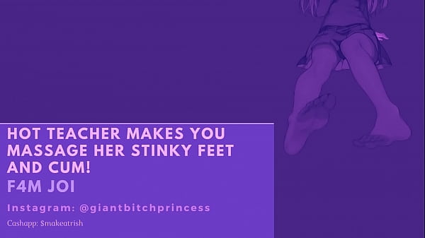(Audio Only) Your Hot Teacher Wants You To Stay After Class to Worship Her Sexy Feet and Cum! Thumbnail