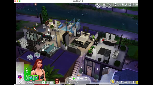 Sexy redhead and newlywed-Sims 4 Thumbnail