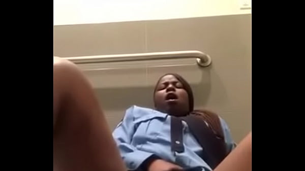 Ebony Security Guard catches a but @ work