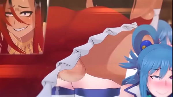 Aqua tem seu cuzinho aberto por um pau enorme