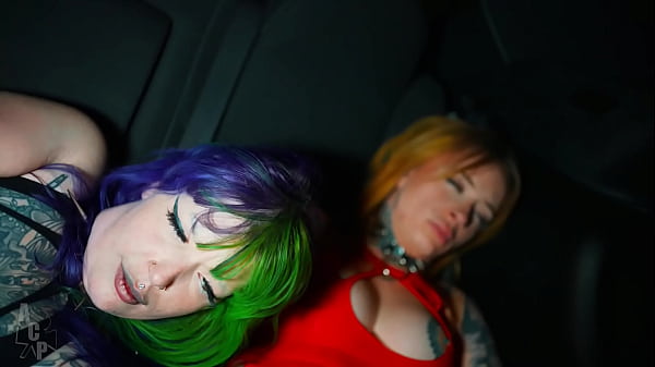 The Hangover: Goth PAWGs Devour BBC in Public 3sum Pt 2