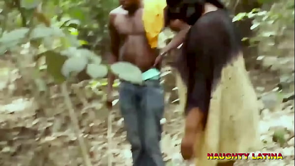 BBW BIG BOOBS AFRICAN CHEATING WIFE FUCK VILLAGE FARMER IN THE BUSH - 4K HAEDCORE DOGGY SEX STYLE