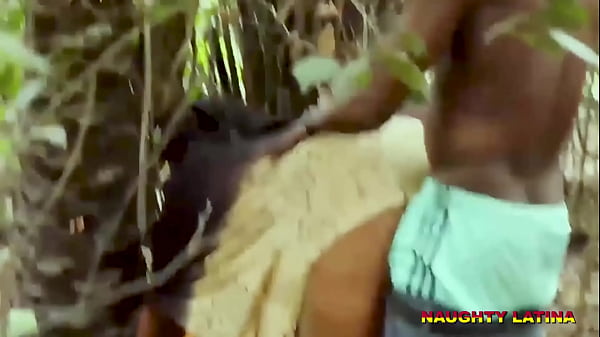 BBW BIG BOOBS AFRICAN CHEATING WIFE FUCK VILLAGE FARMER IN THE BUSH - 4K HAEDCORE DOGGY SEX STYLE