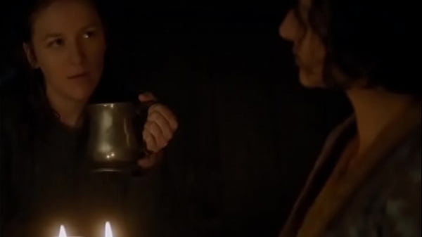 Yara Greyjoy hot moments game of thrones Gemma Whelan and Indira Varma.