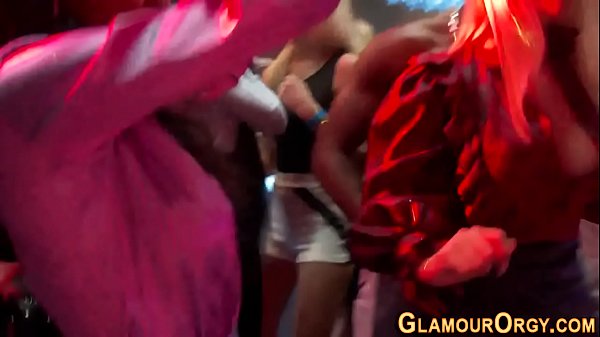 Orgy bitches get fucked