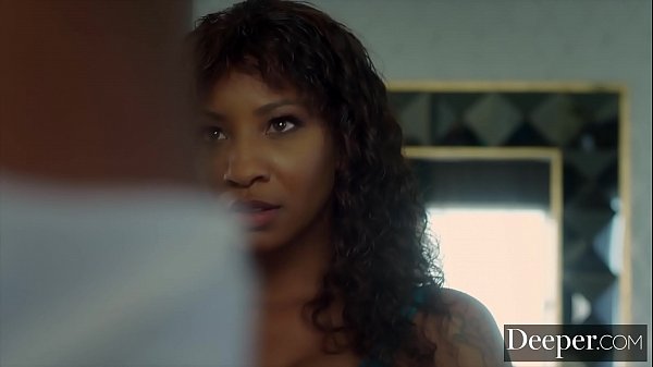 Deeper. Gabbie & Nia have passionate threesome with Mick