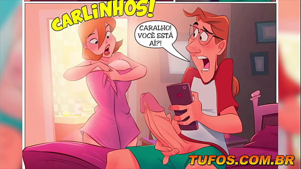 Nudes vazados de uma coroa gostosa! Mandando nudes - Desenho animado pornô