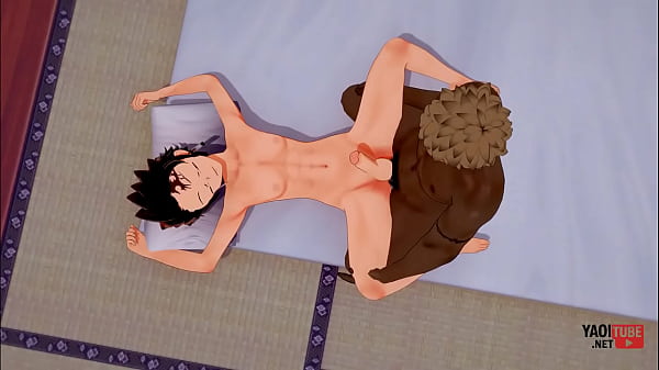 Demon Slayer Yaoi – Tanjiro is fucked by a big dick men – Asian Japanese Manga Anime Hentai Gay Porn