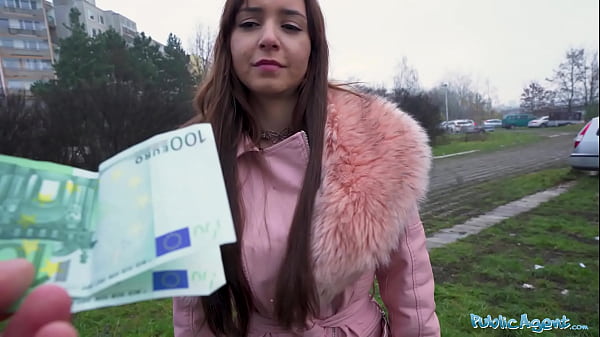 Public Agent He's caught fucking a sex dummy but gets the real thing from a brunette babe