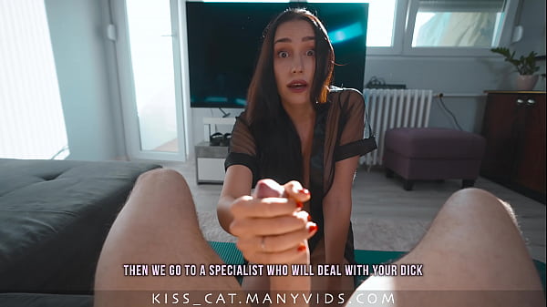 DAY 7 - Family therapy for Step mom and Step son come to Share bed with Creampie and Facial. Kisscat