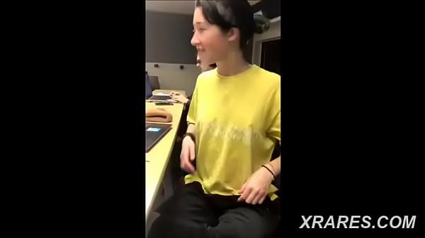 Real Slut Flashes her Tits and Rubs My Hard Cock During Class