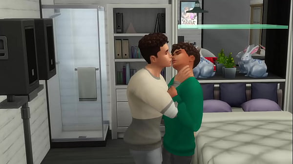 Straight TikTok Boys Fuck on Camera: Sims 4