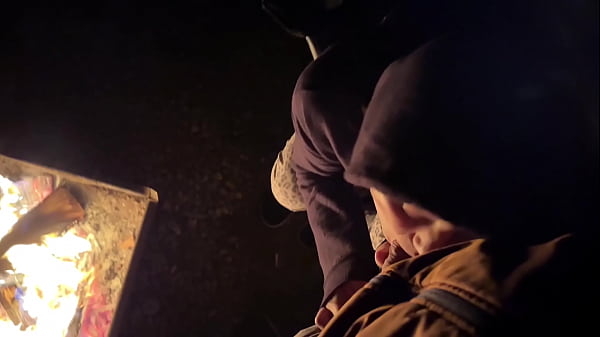 Impregnating Creampie in Public Campsite! Fucking Out in the Open!