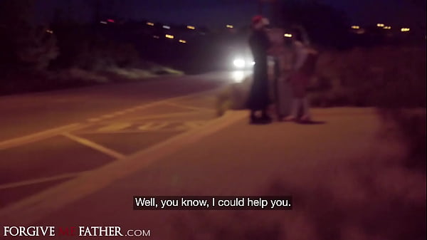 Dick in a box and rough big dick anal for girl who missed the last bus home