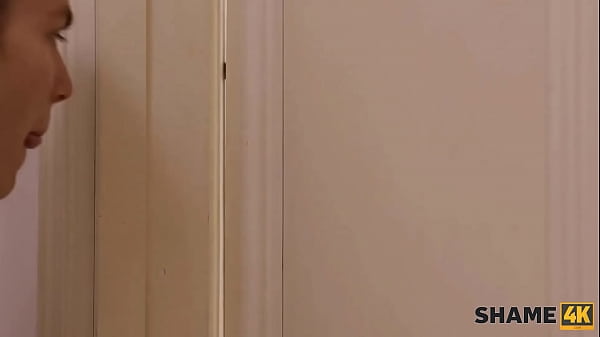 SHAME4K. Crusher fucks stepmoms friend with big ass in the shower room